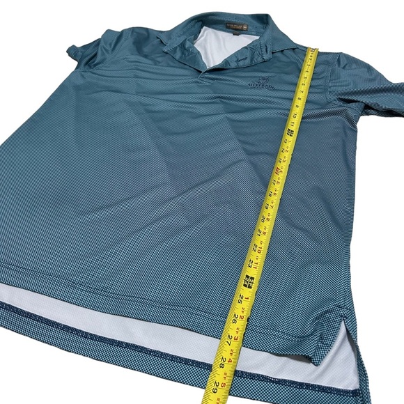 Peter Millar Summer Comfort Medium Polo Logo Blue Napa Silverado Resort - Picture 5 of 9